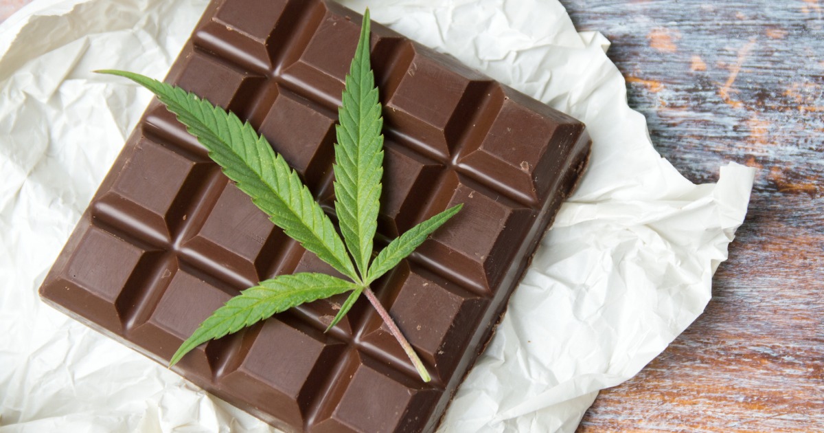 Marijuana On Chocolate