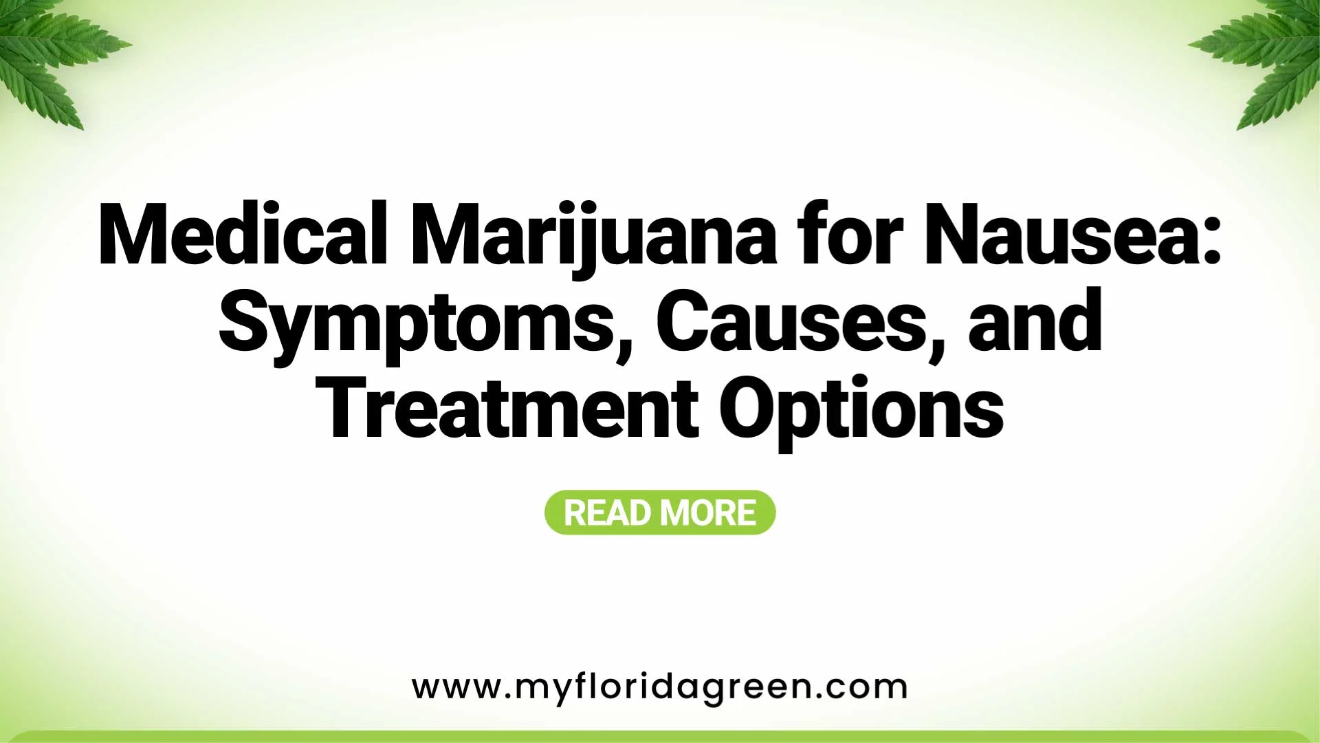 Medical Marijuana for Nausea