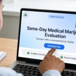 Where can Melbourne, FL residents book a same-day medical marijuana evaluation online?